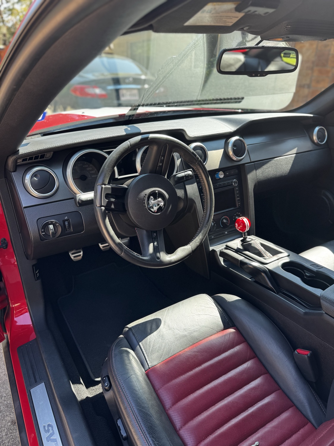 Mustang interior detail